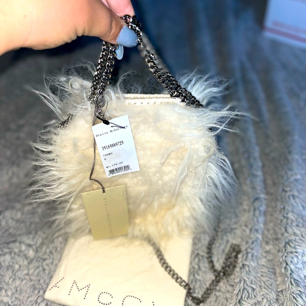 SOLD 👆🏽Stella McCartney Fur Free Fur Micro Falabella NWT 🌼